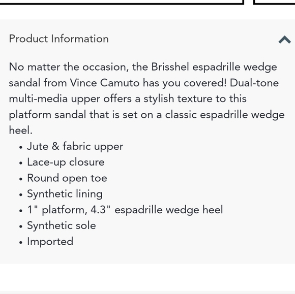 NWT Vince Camuto Brisshel Leather & Rafia Espadrille Wedges in Black Sz. 8 - Picture 12 of 13